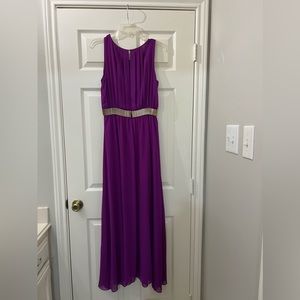 Purple dress
